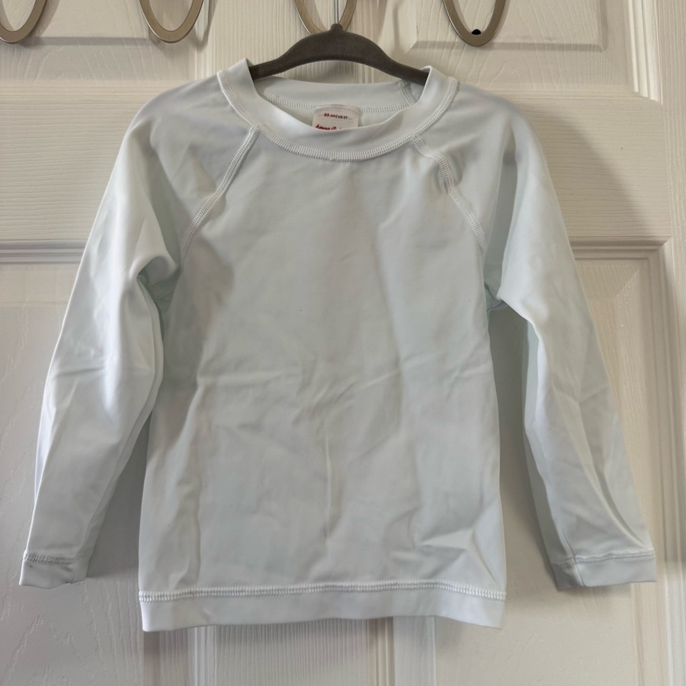 🥥 Hanna Andersson Swim Long Sleeve Rashguard - Size 2T